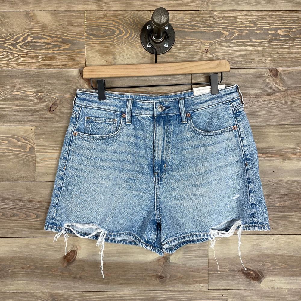 American Eagle Comfort Stretch Mom Shorts